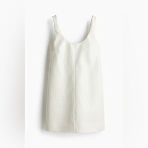 H&M crocodile faux leather dress